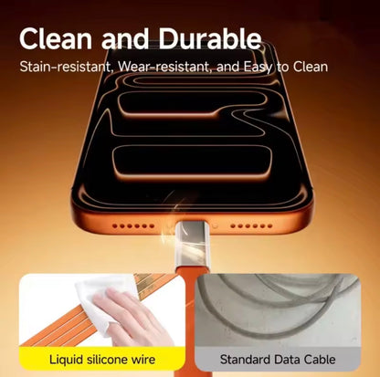 240W USB-C cable 30000 bend cycle durability test vs Apple charger