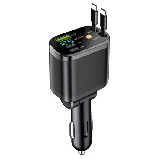 ANODE™ 2-Port Turbo Power Car Charger with Star Lights