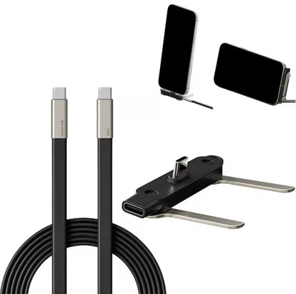 240W USB-C cable 30000 bend cycle durability test vs Apple charger
