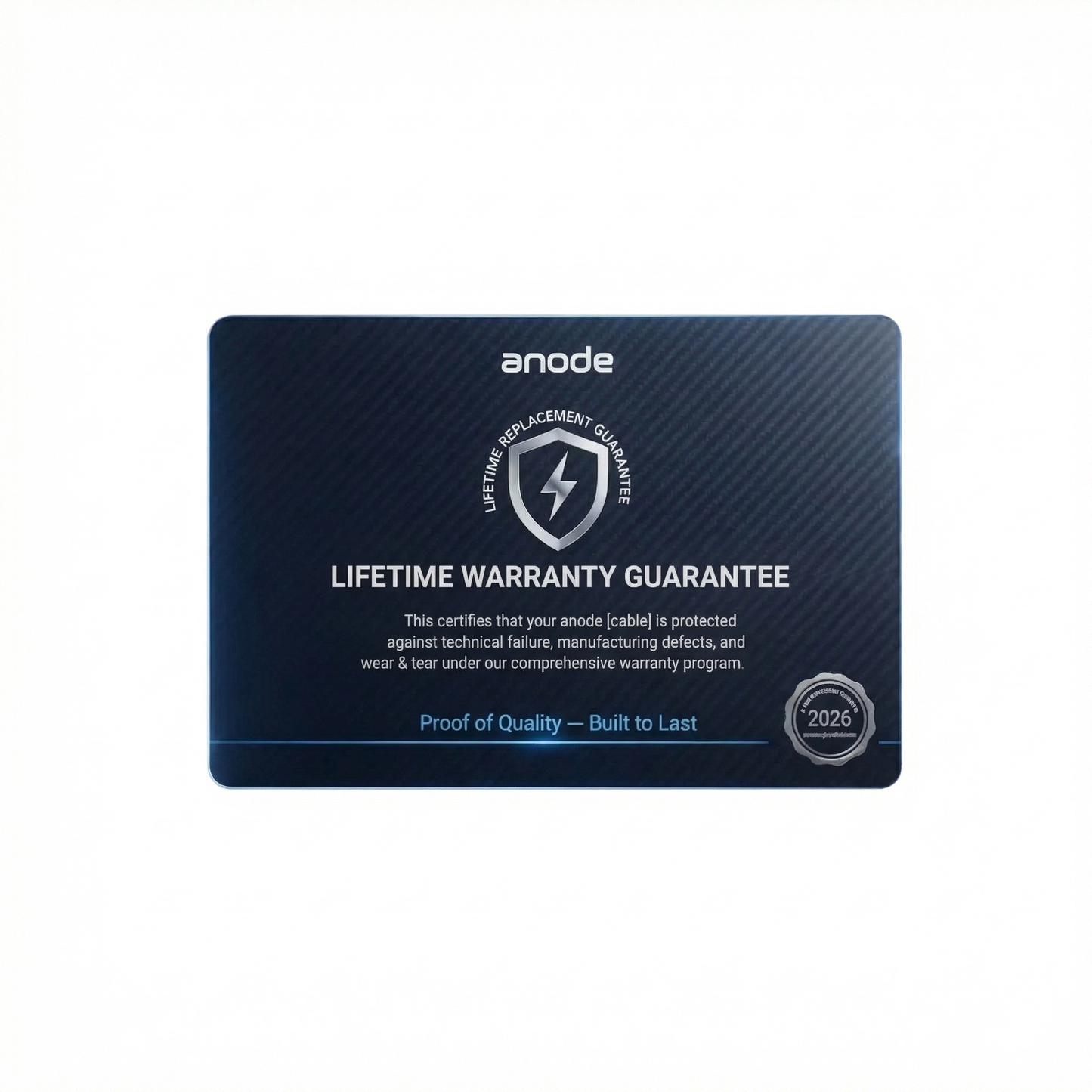 Lifetime Replacement (Per Cable)